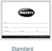 Car Show Display Cards
