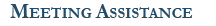 Meeting Assistance