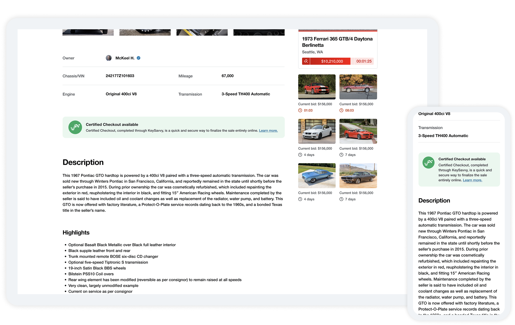 Buy and sell with confidence