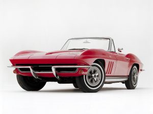 1965 Chevrolet Corvette Convertible Front Three-Quarter