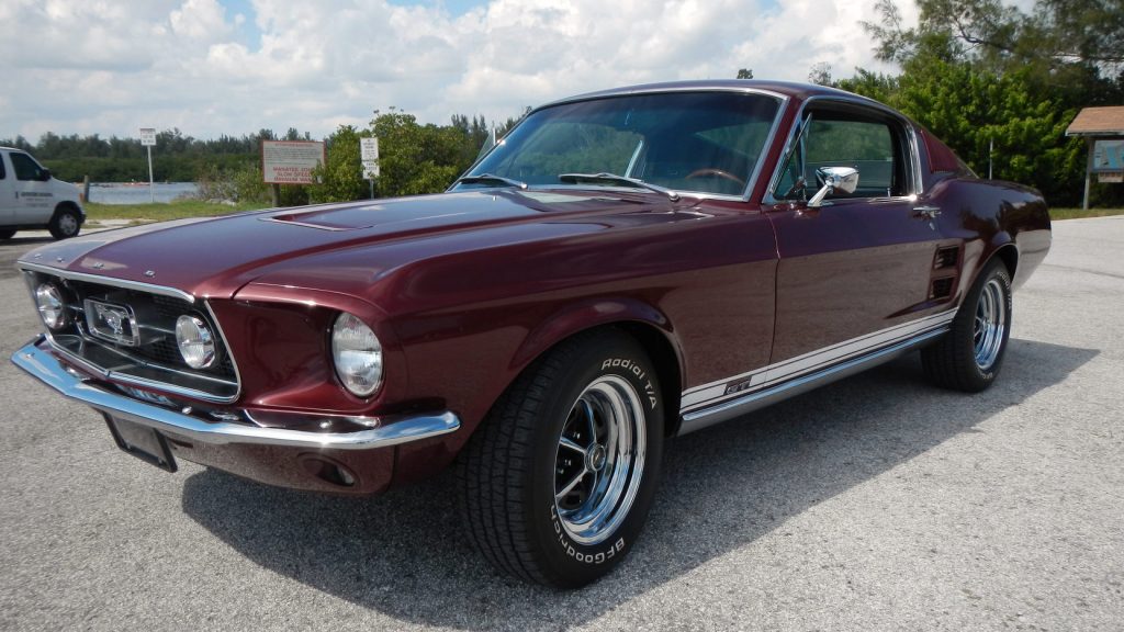 1967 Ford Mustang GT Fastback Front Three-Quarter