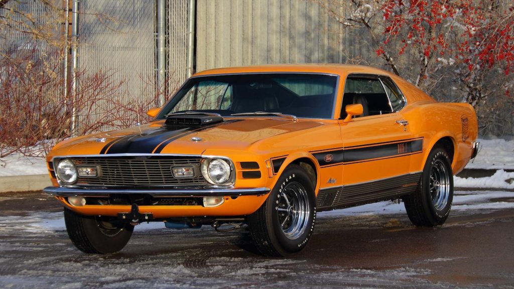 1970 Ford Mustang Mach 1 Twister Special Edition Front Three-Quarter