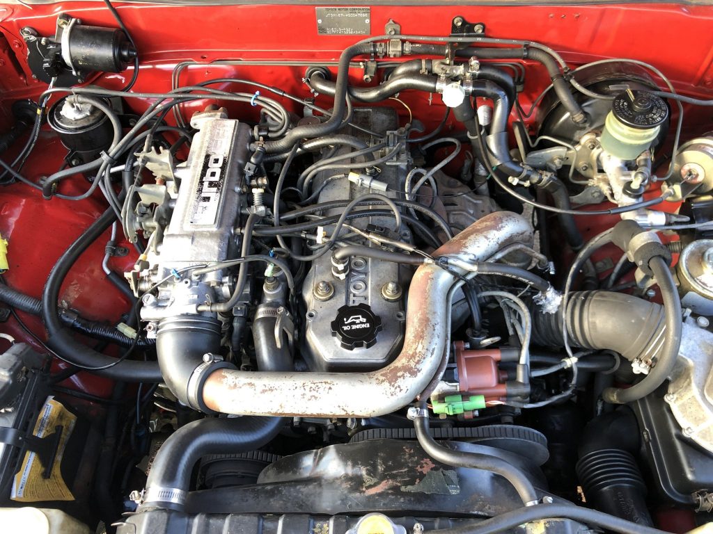 1986 Toyota 4Runner SR5 Turbo 4x4 Engine Front
