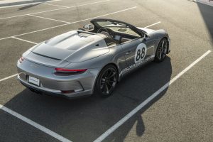 2019 Porsche 911 Speedster Heritage Design Rear Three-Quarter