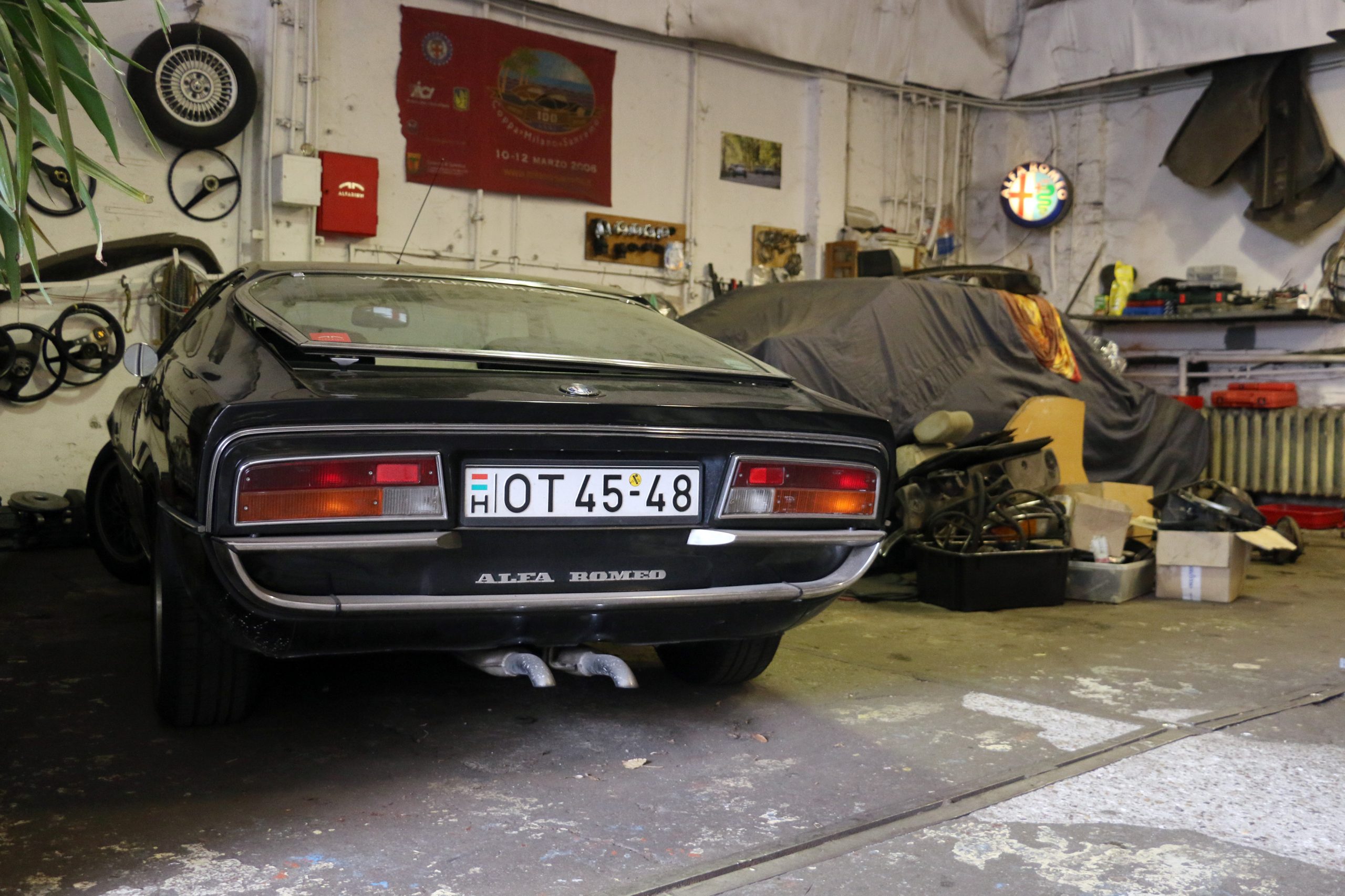 Alfa Romeo Montreal rear