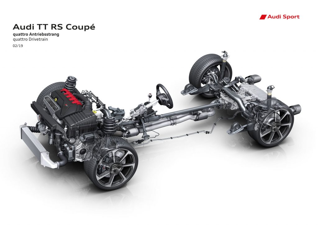 Audi TT RS Quattro Cutaway