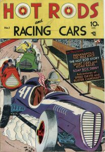 Automotive Comics - Hot Rods and Racing Cars 1951
