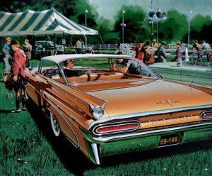 Fitzpatrick-Kaufman ad - 1959 Bonneville - Horsepower