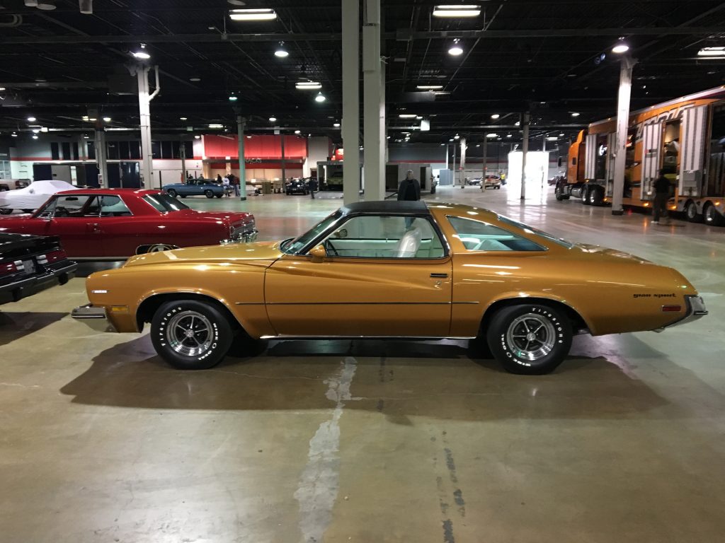1973 Buick GS Stage 1 profile indoors