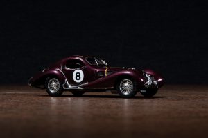 Pre-War Racecar Model Car Miniature Front Three-Quarter