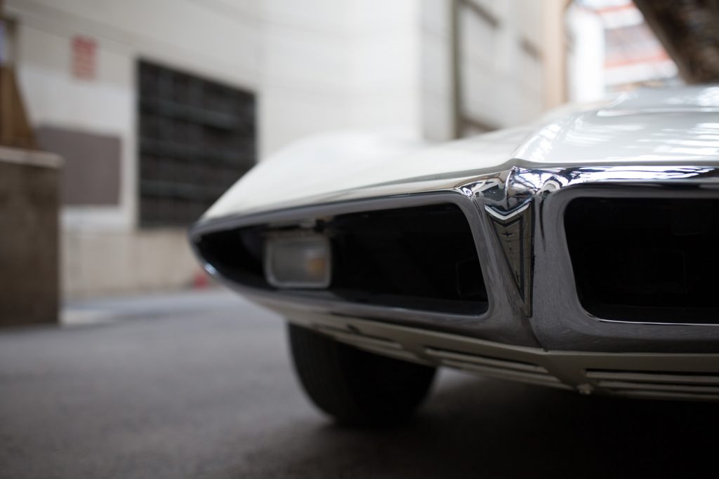 Pontiac XP-833 Convertible Prototype grille detail