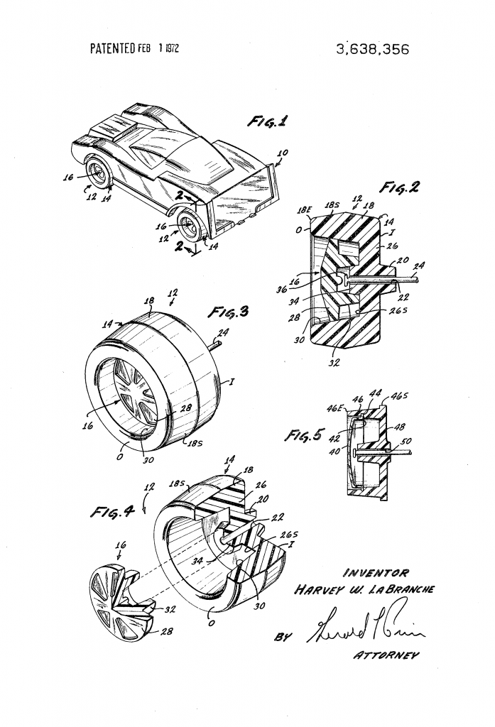 hot wheels patent wheels