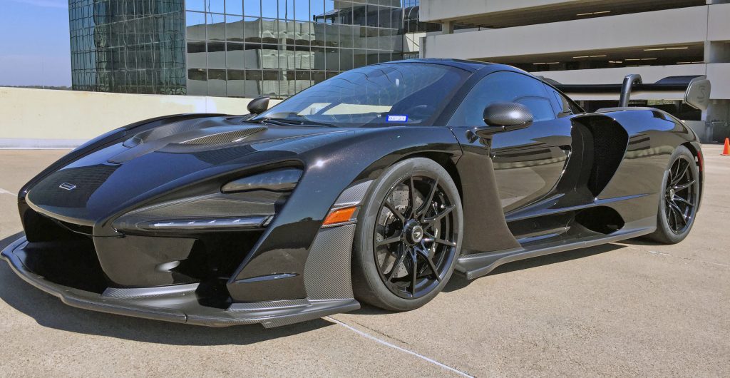 2019 McLaren Senna front three quarter