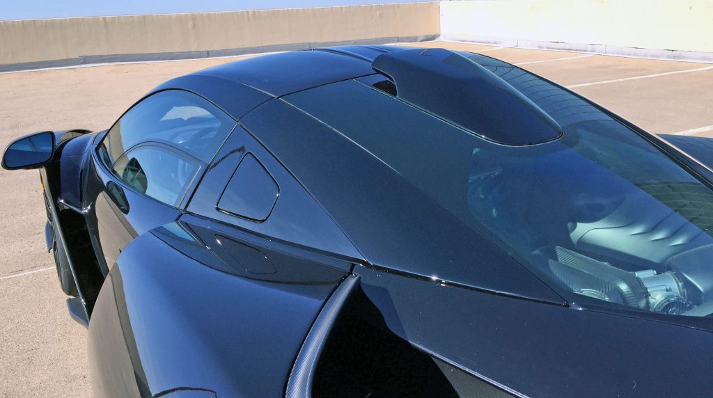 2019 McLaren Senna roof line and scoop