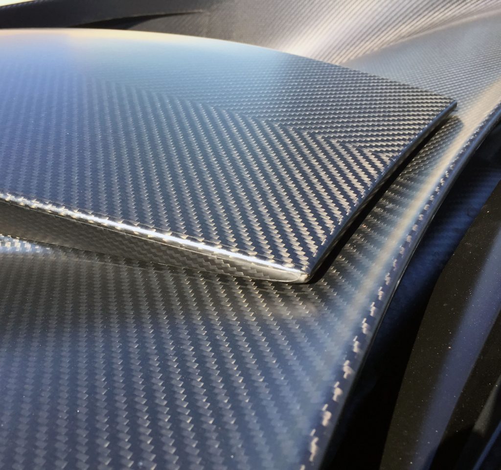 2019 McLaren Senna carbon fiber detail