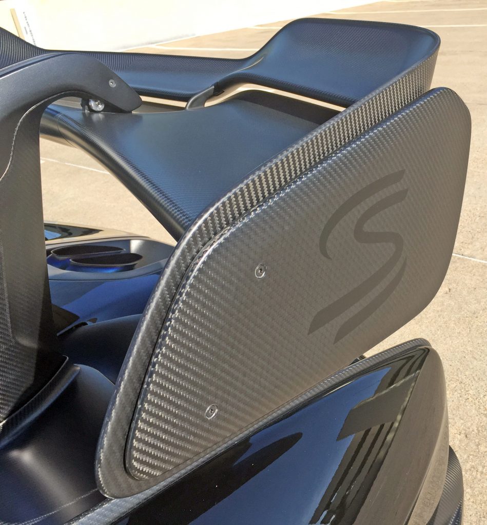 2019 McLaren Senna wing detail