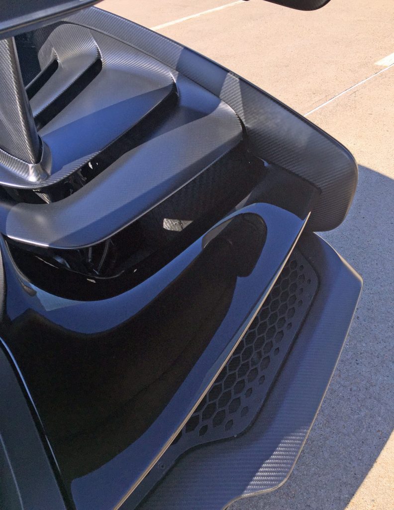 2019 McLaren Senna rear bumper