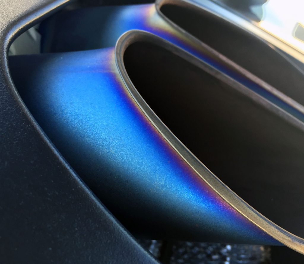 2019 McLaren Senna exhaust detail