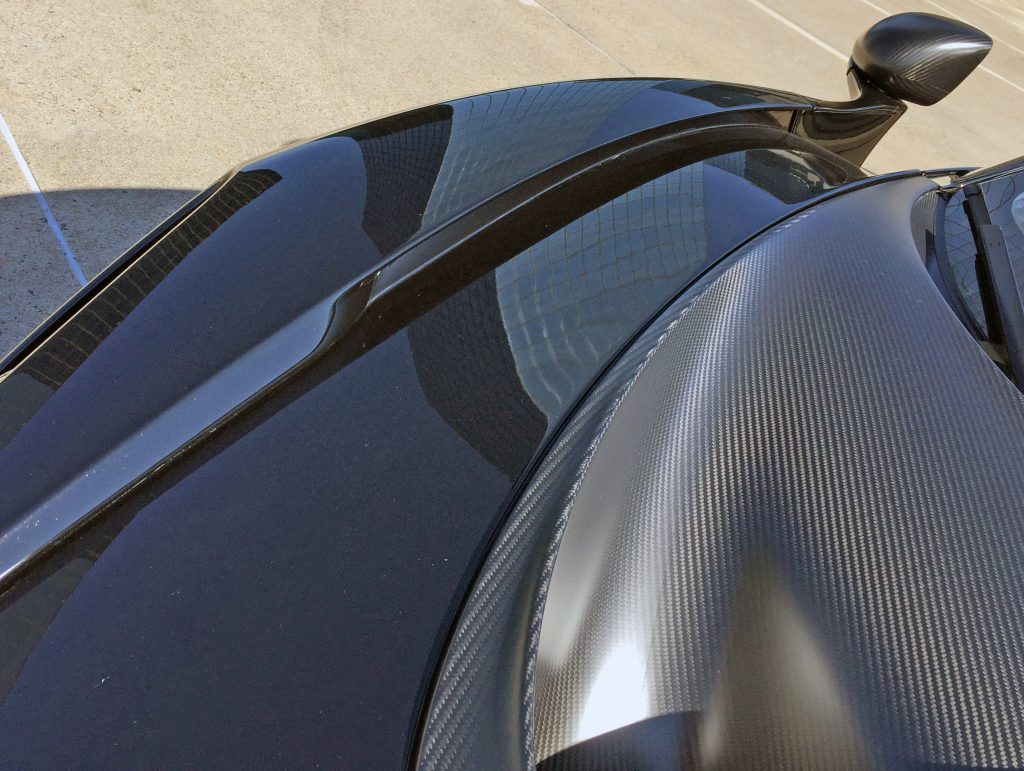 2019 McLaren Senna hood negative area