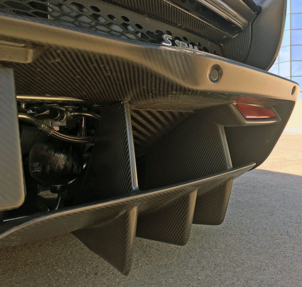 2019 McLaren Senna lower diffuser