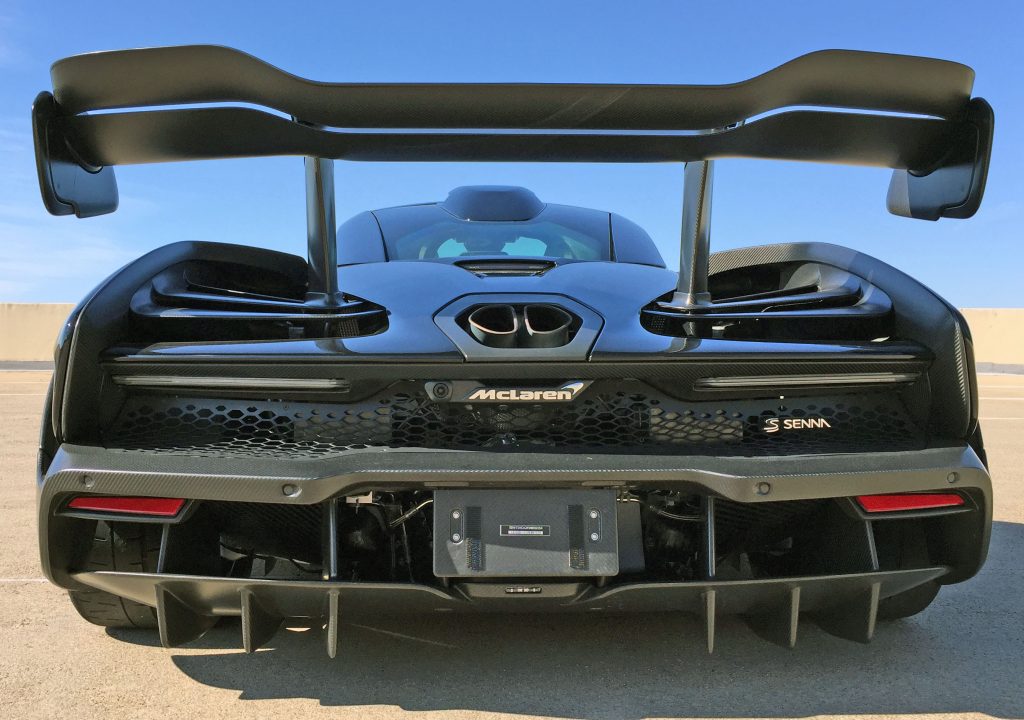 2019 McLaren Senna rear