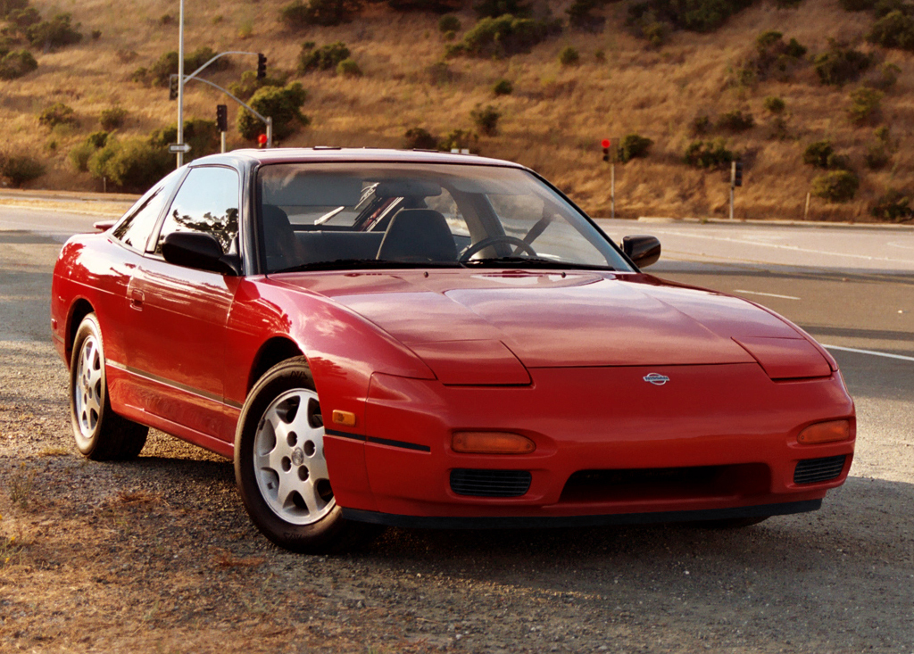 1991 Nissan 240sx front three-quarter in Red