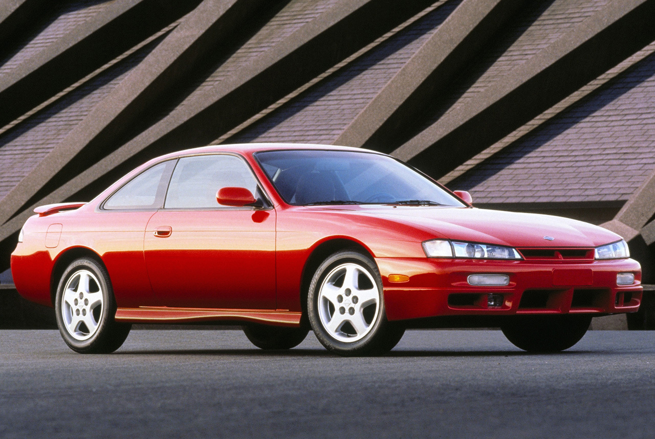 1997 Nissan 240sx front three-quarter in Red