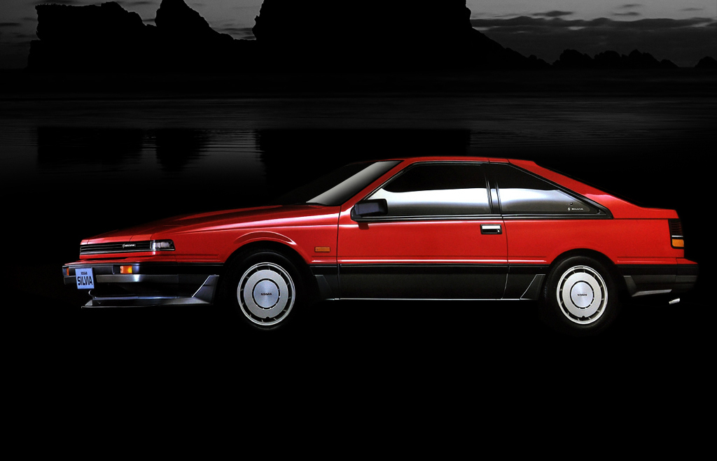 1983 Nissan Silvia front three-quarter in Red